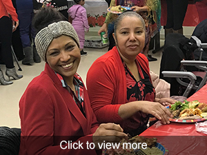 photos from the Family Child Care Center holiday season